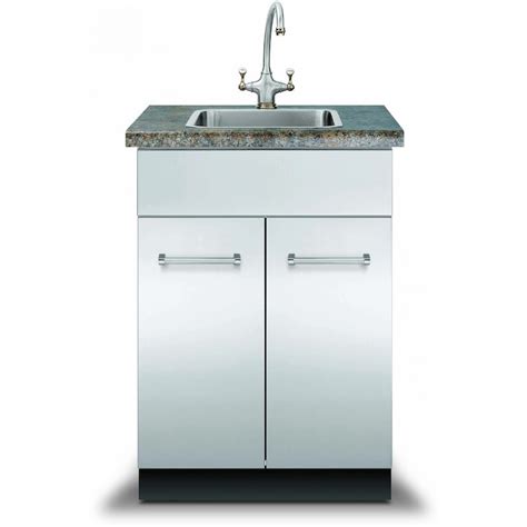 stainless steel outdoor sink with cabinet|outdoor commercial stainless steel sink.